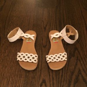 Girls Rachel Shoes White Sandals